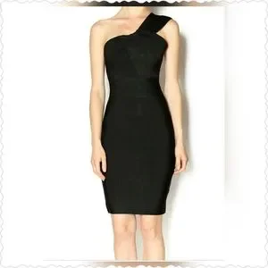 WOW couture | Dresses | Wow Couture Gold Label Asymmetric Dress Small |  Poshmark